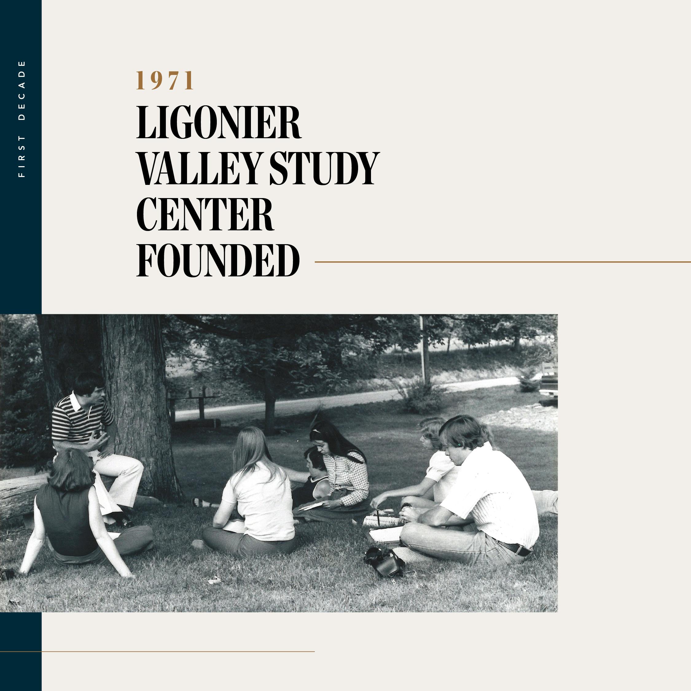 1971 :: Ligonier Valley Study Center Founded